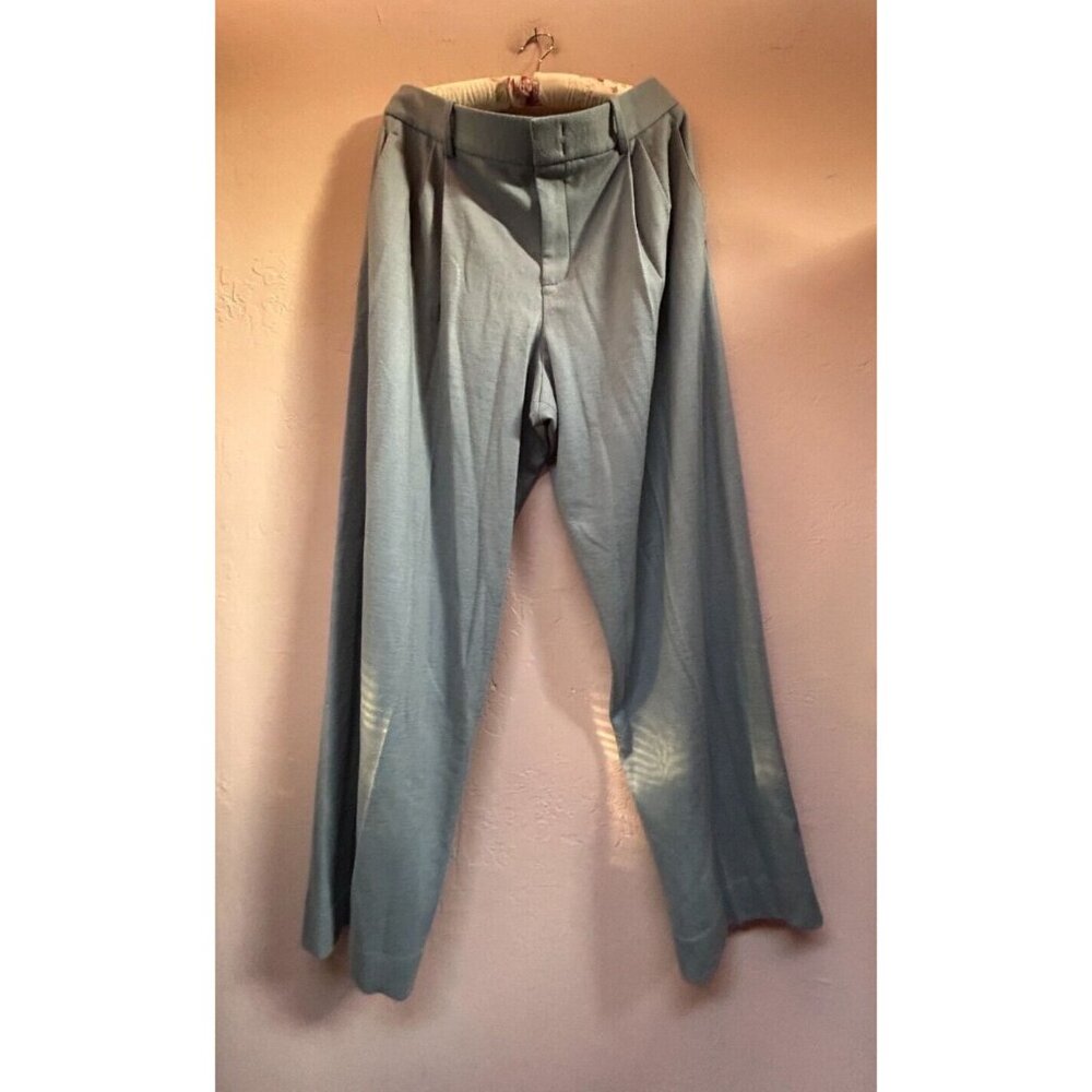 Vince Womens High Waisted Cozy Trouser Pants Pleat Front Wool Size 16 Casual New